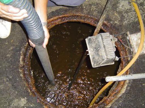 二道江隔油池清理